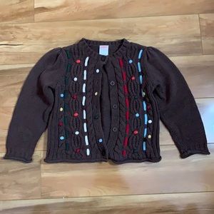 Ballon Sleeve Cardigan